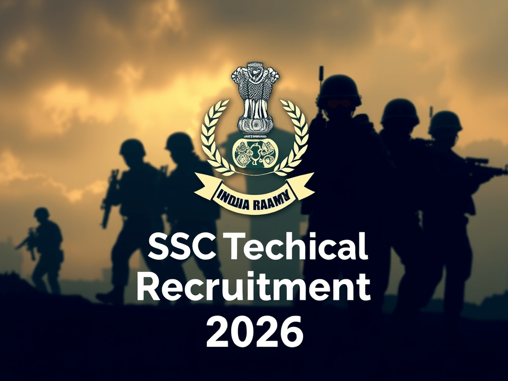 ఇండియన్ ఆర్మీ 381 SSC టెక్నికల్ రిక్రూట్మెంట్ కి నోటిఫికేషన్ విడుదల చేసింది.