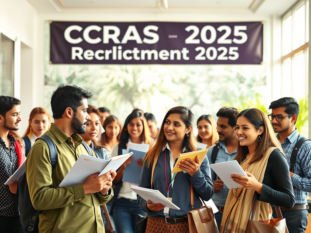 CCRAS రిక్రూట్‌మెంట్ 2025&nbsp;నోటిఫికేషన్