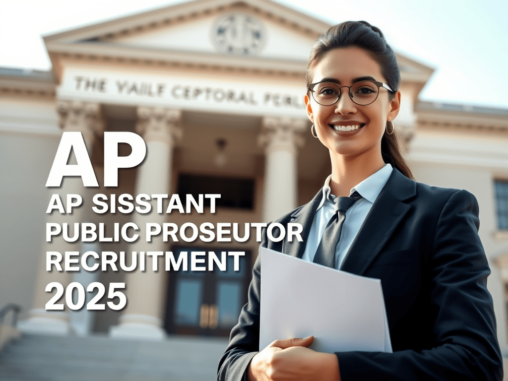A P పోలిస్ శాఖ 42 అసిస్టెంట్ పబ్లిక్ ప్రాసిక్యూటర్ ఉద్యోగాలకు దరఖాస్తులు&nbsp;ఆహ్వానిస్తుంది