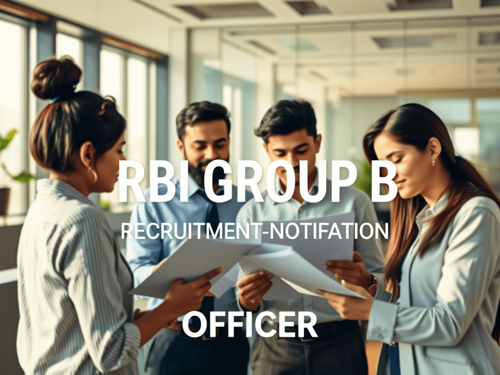 120 గ్రుప్ Bఆఫీసర్ల నియామకానికి RBI ఇండికేటివ్ నోటిఫికేషన్ విడుదల&nbsp;చేసింది