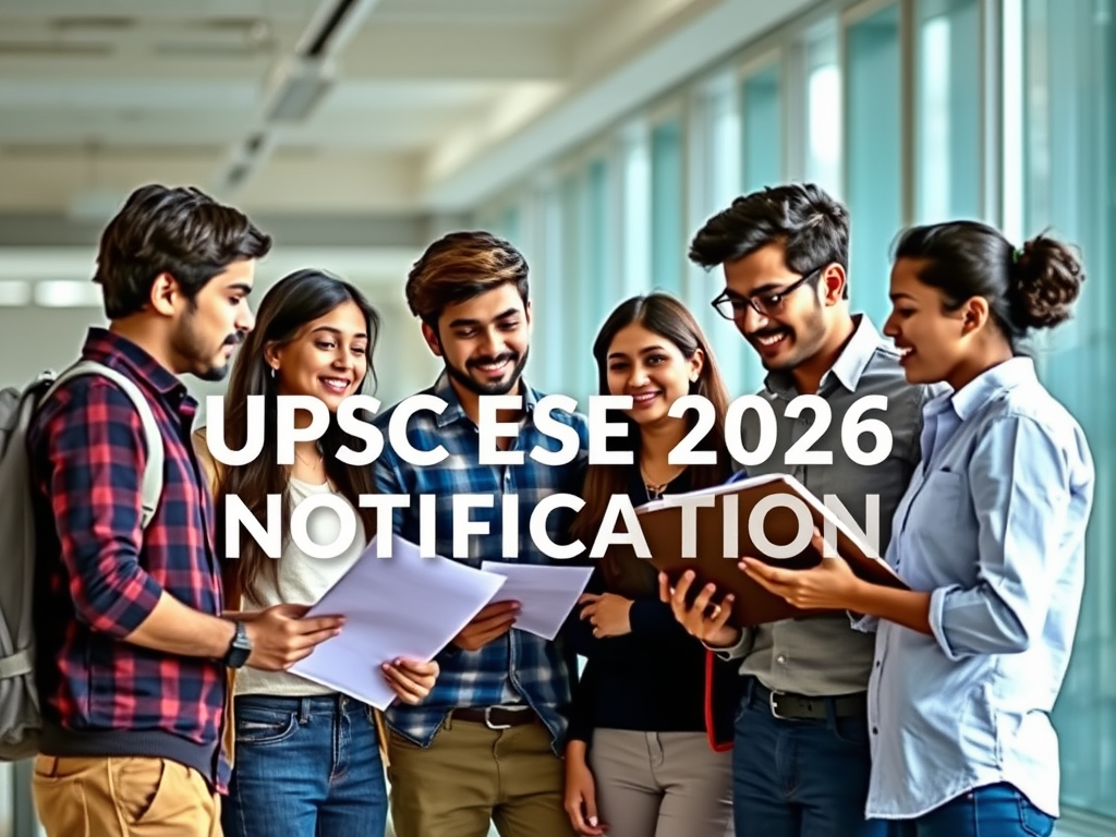 474 ఇంజినీరింగ్ ఆఫీసర్ల ఉద్యోలకు ESE 2026 ద్వారా UPSC నియామక ప్రక్రియ&nbsp;ప్రారంభించింది
