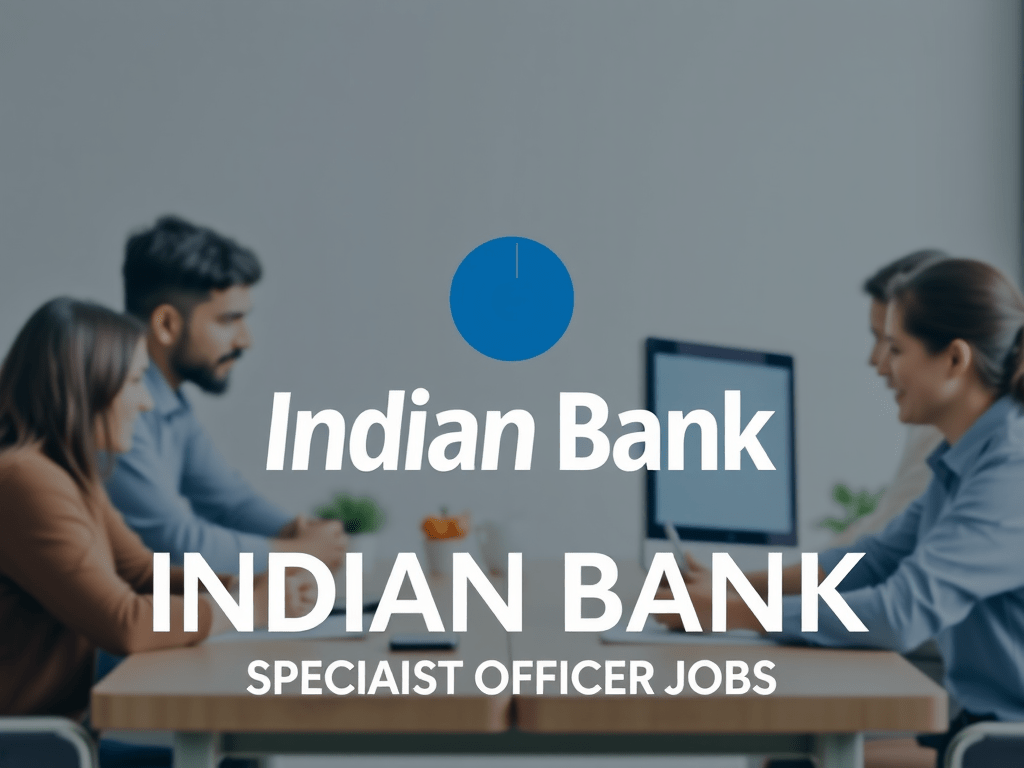 ఇండియన్ బ్యాంక్ లో 171 స్పెషలిస్ట్ ఆఫీసర్ ఉద్యోగాలకు నోటిఫికేషన్ విడుదల అయింది.
