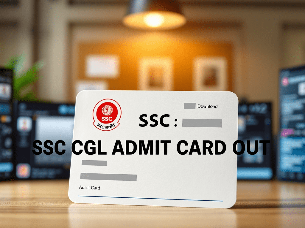 SSC CGL ఎడ్మిట్ కార్డు లింకు&nbsp;ప్రారంభమైంది