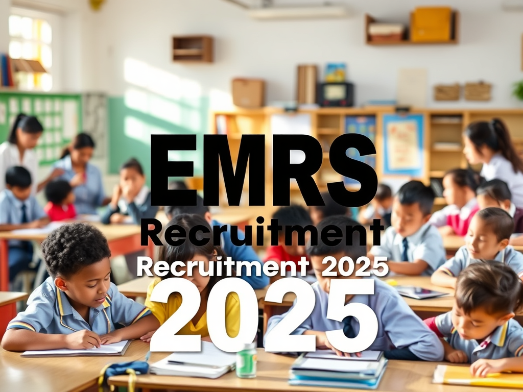 EMRS (ఏకలవ్య స్కులులలో ) 7267 బోధన మరియు బోధనేతర ఉద్యోగాల కోసం రిక్రూట్మెంట్ నోటిఫికేషన్ 2025 విడుదలయింది.