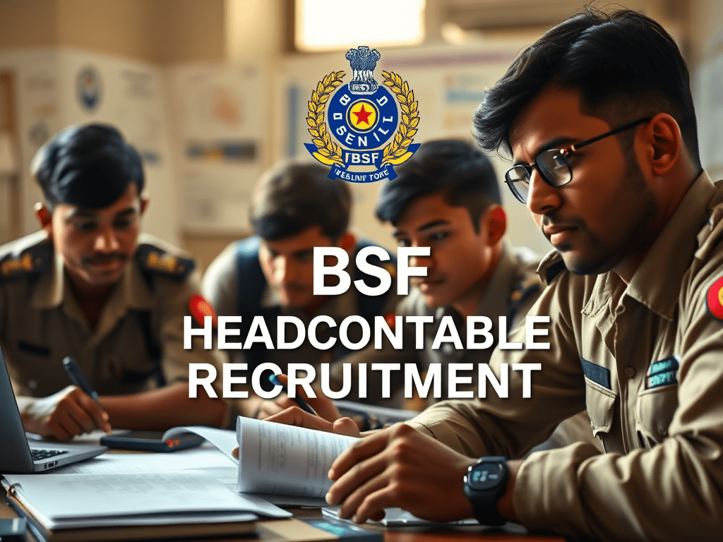 BSF లో 1121 హెడ్ కానిస్టేబుల్ RO/RM రిక్రూట్మెంట్ నోటిఫికేషన్ విడుదల అయింది