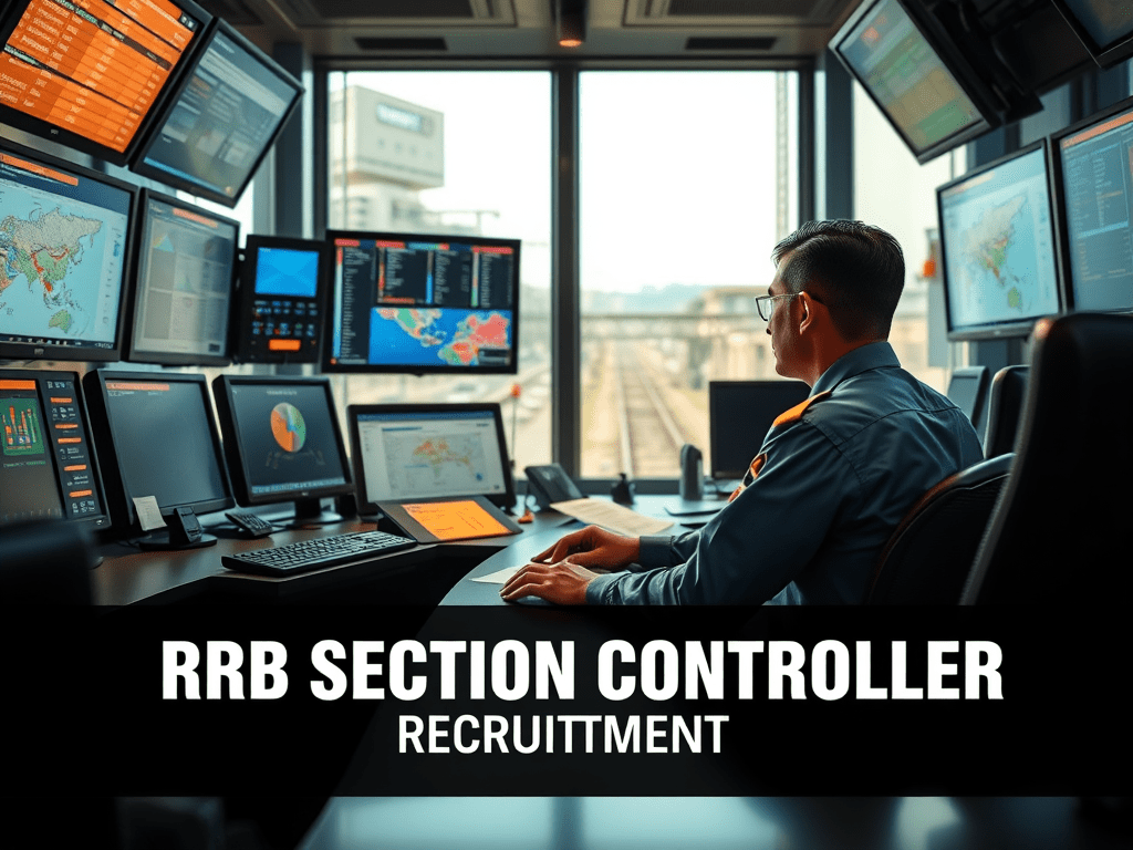 368 సెక్షన్ కంట్రోలర్ ఉద్యోగాలకు RRB రిక్రూట్మెంట్ నోటిఫికేషన్ విడుదల&nbsp;చేసింది