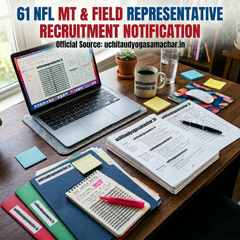 61 NFL మేనేజ్మెంట్ ట్రైనీ మరియు ఫీల్డ్ రిప్రసంటేటివ్ ఉద్యోగాలకు రిక్రూట్మెంట్ నోటిఫికేషన్ 2026 విడుదల చెసింది.